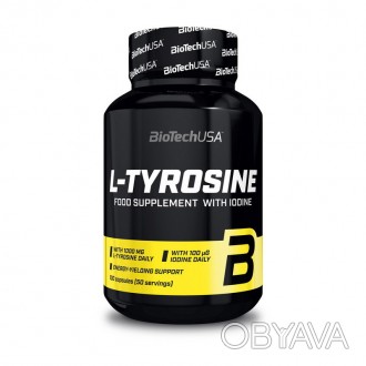  L-Tyrosine (100 капсул) от Венгрийского производителя L-Tyrosine - это аминокис. . фото 1