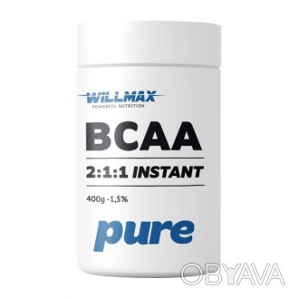 BCAA 2:1:1 Instant (400 g, pure) - качественный спортивный продукт из УкраиныBCA. . фото 1