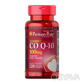 CO Q-10 100 mg (120 softgels) - эффективный способ заботы о вашем здоровьеПреиму. . фото 1