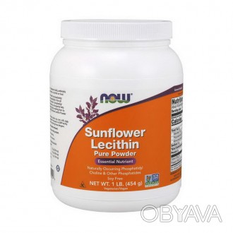  Sunflower Lecithin Pure Powder (454 g) - натуральный ингредиент для Вашего здор. . фото 1