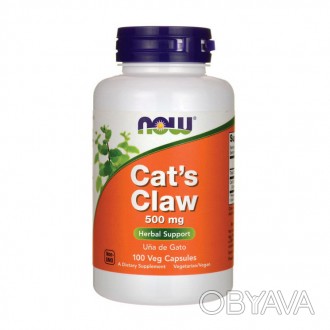 Cat's Claw 500 mg (100 veg caps) - натуральный иммуномодулятор из СШАНатуральный. . фото 1