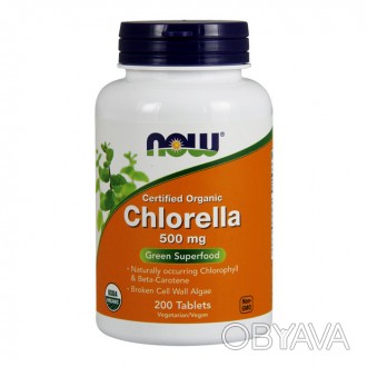 Chlorella 500mg (200 tab) из США - лучшее средство для укрепления здоровьяChlore. . фото 1