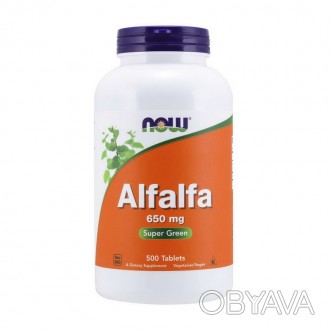 Alfalfa 650 mg (500 tab) - натуральный комплекс для здоровья и красотыAlfalfa 65. . фото 1