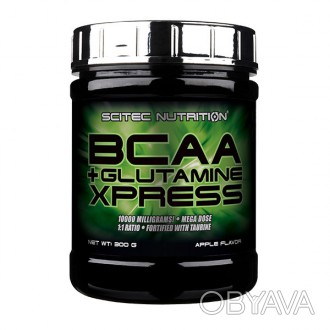 BCAA + Glutamine Xpress (300 g, lime) из Угорщины для эффективного спортивного п. . фото 1