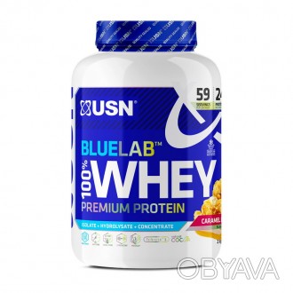 Белок Blue Lab 100% Whey Premium Protein (2 кг, банан) из АнглииБелок Blue Lab 1. . фото 1