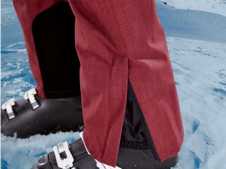 Зимние термо-штаны Crivit (Германия). Ветрозащитные и непромокаемые с герметичны. . фото 8