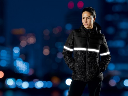 Демисезонная куртка со светоотражающими элементами от Немецкого бренда Crivit. И. . фото 3