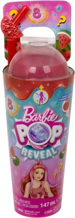 З 8 сюрпризами в одній упаковці ляльки Barbie Pop Reveal Fruit Series забезпечую. . фото 4