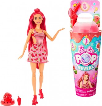 З 8 сюрпризами в одній упаковці ляльки Barbie Pop Reveal Fruit Series забезпечую. . фото 2