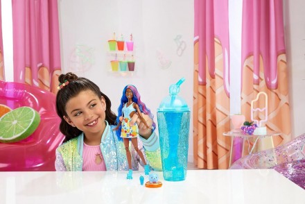 З 8 сюрпризами в одній упаковці ляльки Barbie Pop Reveal Fruit Series забезпечую. . фото 6
