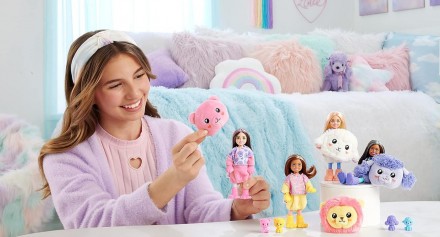 
З 6 сюрпризами в 1 упаковці ляльки Barbie Cutie Reveal Chelsea подарують наймил. . фото 5