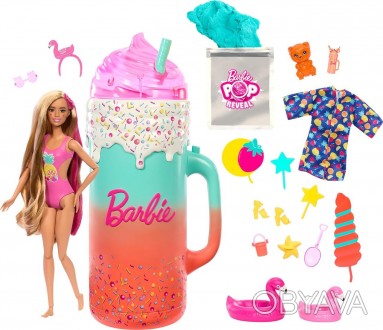 
З понад 15 сюрпризами в одному солодкому подарунковому наборі лялька Barbie Pop. . фото 1