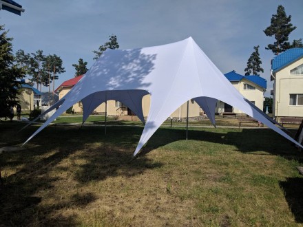 Шатры на природу
Изделие - шатёр для отдыха;
Геометрический тип - Звезда две м. . фото 5