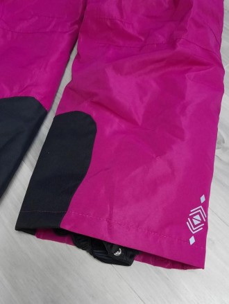 Мембранні лижні штани-напівкомбінезон німецького бренду Crivit витримують прониз. . фото 3