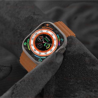  Iwo Ultra Watch 8 має діагональ екрану 49 мм та виготовляється з якісних матері. . фото 5