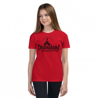 Хлопковая футболка с логотипом Dismaland - временный арт-проект, организованный . . фото 2