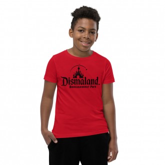 Хлопковая футболка с логотипом Dismaland - временный арт-проект, организованный . . фото 2