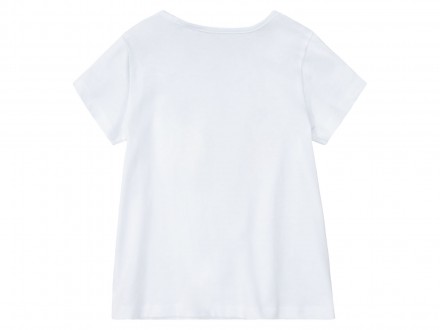 Хлопковые футболки бренда Lupilu с коротким рукавом и круглым вырезом горловины.. . фото 6