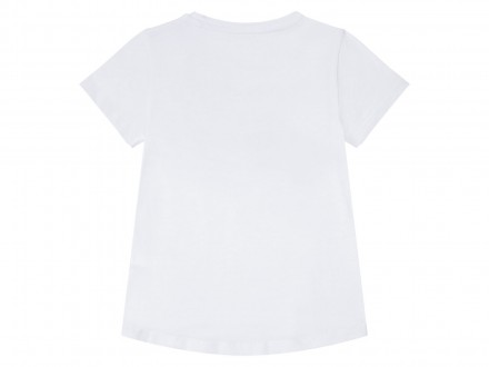 Хлопковая футболка бренда Pepperts с коротким рукавом и круглым вырезом горловин. . фото 3