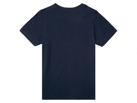 Хлопковая футболка бренда Pepperts с коротким рукавом и круглым вырезом горловин. . фото 5