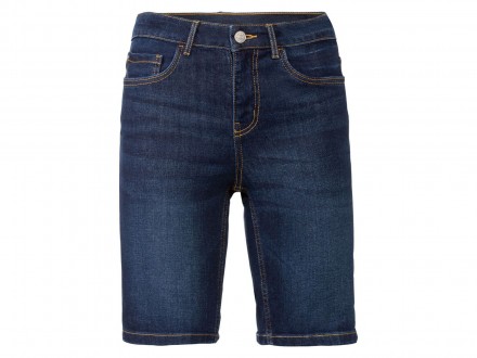 Жіночі джинсові шорти-бермуди від марки Esmara. З кишенями спереду та ззаду. Зас. . фото 2
