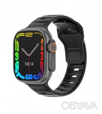 Iwo Ultra Watch 8 має діагональ екрану 49 мм та виготовляється з якісних матеріа. . фото 1
