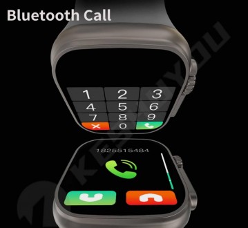  Iwo Ultra Watch 8 має діагональ екрану 49 мм та виготовляється з якісних матері. . фото 5
