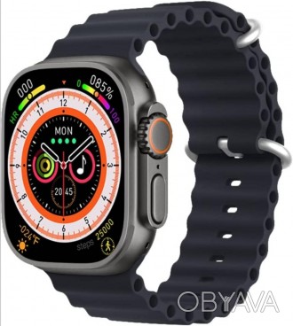  Iwo Ultra Watch 8 має діагональ екрану 49 мм та виготовляється з якісних матері. . фото 1
