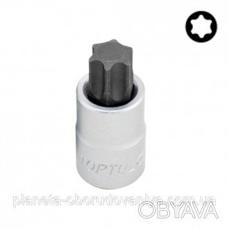 Головка з насадкою TORX TOPTUL T40 37 мм 1/4" BCFA0840. . фото 1