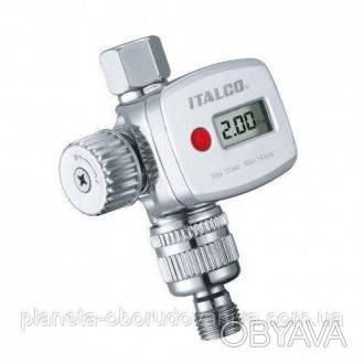 Регулятор тиску повітря цифровий для фарбопульта ITALCO FR8
 
Регулятор тиску пр. . фото 1