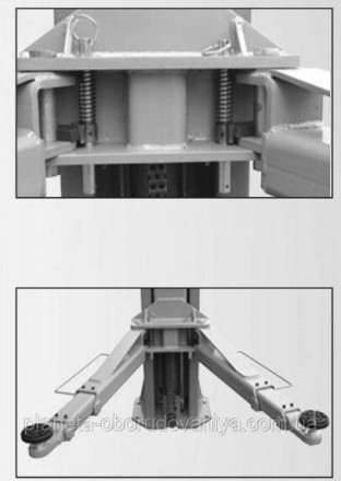 Электрическая разблокировка стопоров. Трехсекционные лапы Наличие защитных шторо. . фото 5