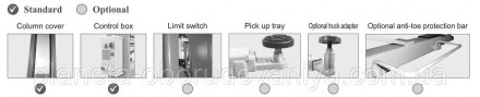 Электрическая разблокировка стопоров. Трехсекционные лапы Наличие защитных шторо. . фото 3