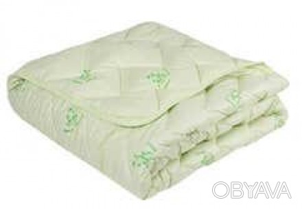Одеяло "Бамбук Премиум" 2,0 микрофибра, шерстепон, 175х210 см., цветное 40190065. . фото 1