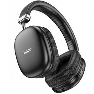 Навушники бездротові Bluetooth HOCO W35 чорніHOCO W35 - повнорозмірні навушники . . фото 4