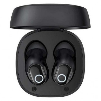 Навушники бездротові Bluetooth Baseus Bowie WM02 в кейсі чорні
Міцні бездротові . . фото 3