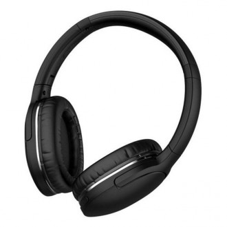 Навушники бездротові накладні Bluetooth Baseus Encok D02 Pro NGTD010301 чорні
Ba. . фото 2