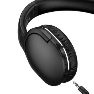 Навушники бездротові накладні Bluetooth Baseus Encok D02 Pro NGTD010301 чорні
Ba. . фото 6