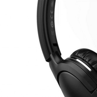 Навушники бездротові накладні Bluetooth Baseus Encok D02 Pro NGTD010301 чорні
Ba. . фото 5