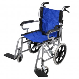 Инвалидная коляска Supretto с ручными тормозами складная имеет продуманный, прос. . фото 2