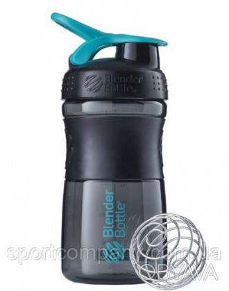 BlenderBottle SportMixer, Універсальна Спортивна пляшка-шейкер з віночком.
Blend. . фото 1