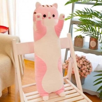 Мягкая игрушка кот батон 110 см

Этот длинный Кот Батон просто создан для обни. . фото 7