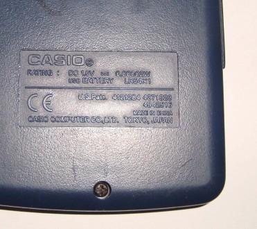 Кишеньковий калькулятор Casio HL-820 ER, 8-розр.,великий дисплей, захисна кришка. . фото 4