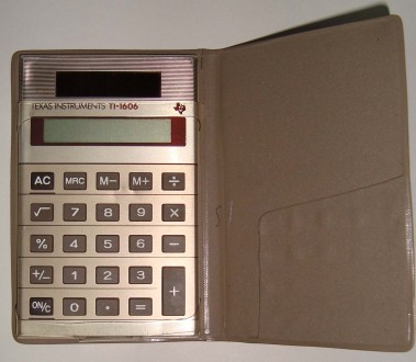 Калькулятор Texas Instruments TI-1606
Калькулятор Texas Instruments TI-1606

. . фото 2