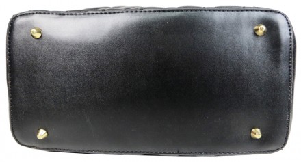 Стеганная женская сумка из эко кожи Giaguaro черная 
041978449-1
Описание товара. . фото 10