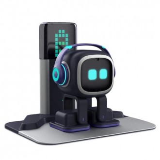 Розумний робот EMO - доброзичливий, схожий на мініатюрного чоловічка настільний . . фото 3