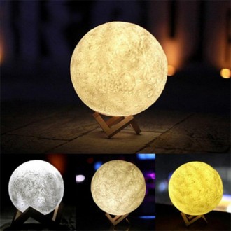 Характеристика: Нічник Місяць Moon lamp 18 см
Тип: нічник-світильник;
Виконаний . . фото 9