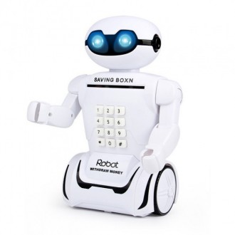 Робот-копилка, это одновременно и игрушка и копилка и светильник, и сейф с кодов. . фото 15