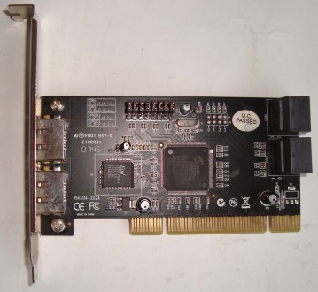 Дисковый контроллер или RAID-карта Silicon Image PI43114-2X2A 4 Port Internal SA. . фото 5