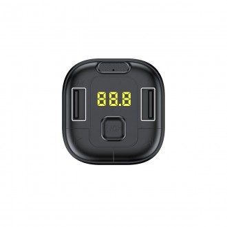 Функціональний автомобільний FM-трансмітер з інтерфейсом Bluetooth — відмінне рі. . фото 3