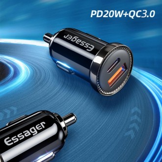 Автомобільний зарядний пристрій Sunset Type-C to Lightning 20W USB Charging Cabl. . фото 4